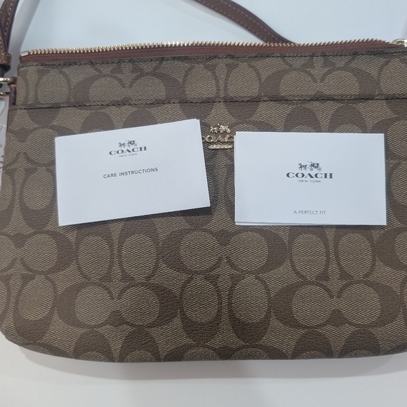 Coach F52657 East/West pop Crossbody Bag - Picture 9 of 11